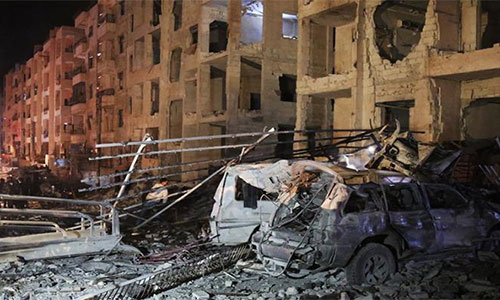 Explosión en Idlib